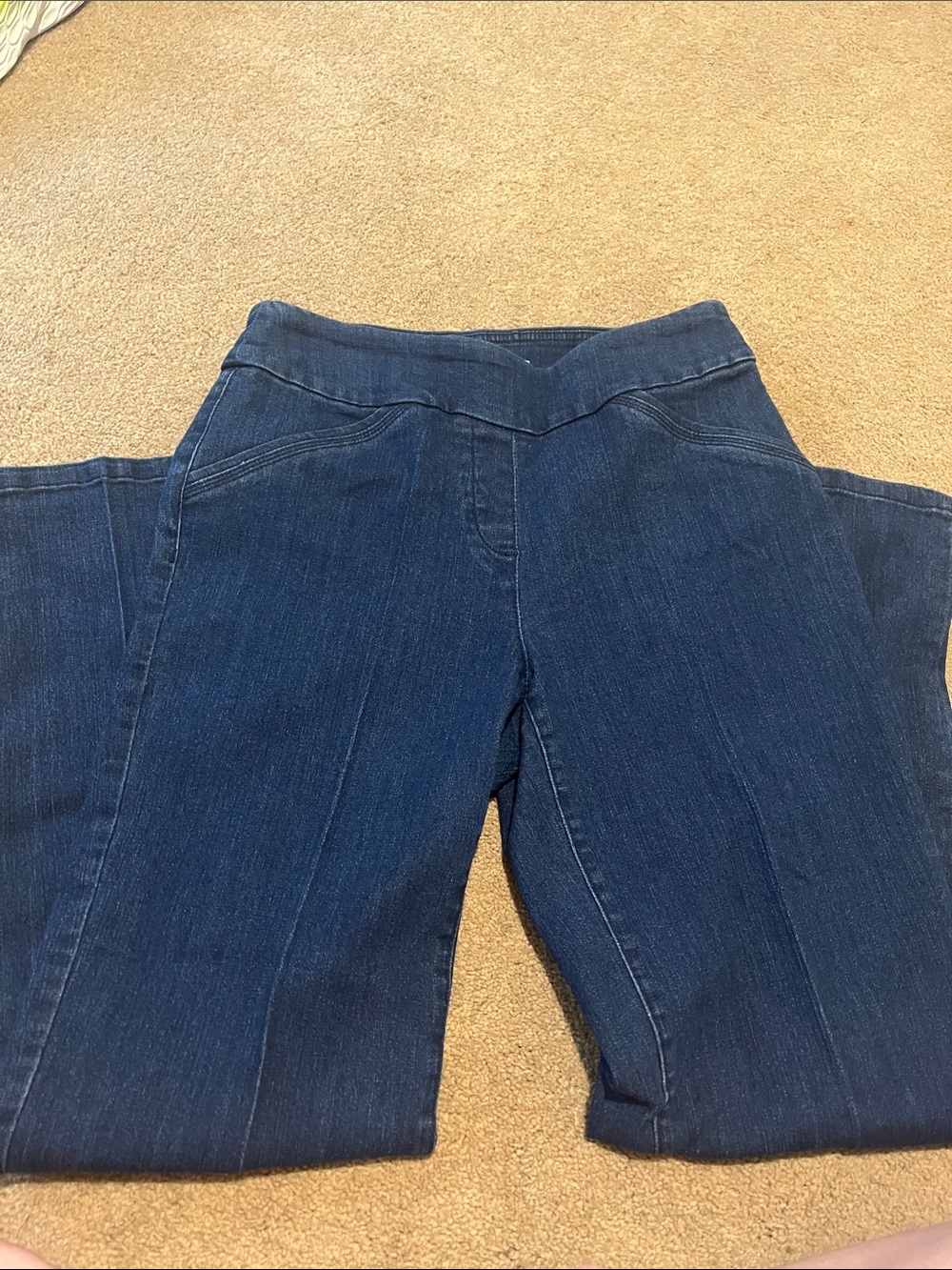Kim Rogers Dark Blue Stretch Jeggings